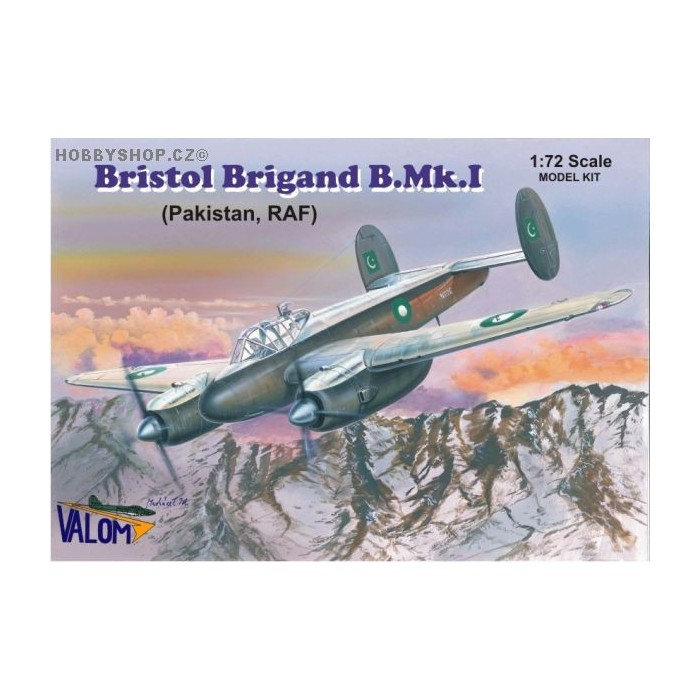 Bristol Brigand B Mk.I Pakistan, RAF - 1/72 kit