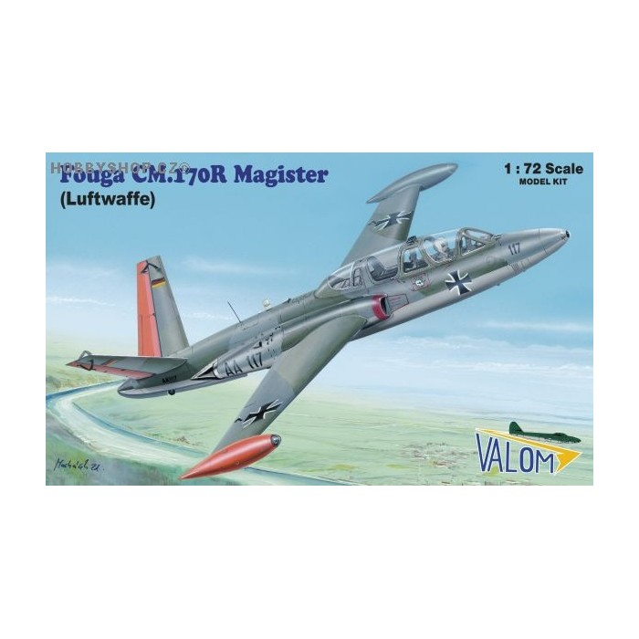 Fouga CM.170R Magister Luftwaffe - 1/72 kit