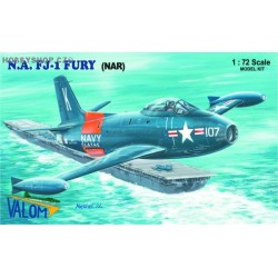North American FJ-1 Fury NAR - 1/72 kit