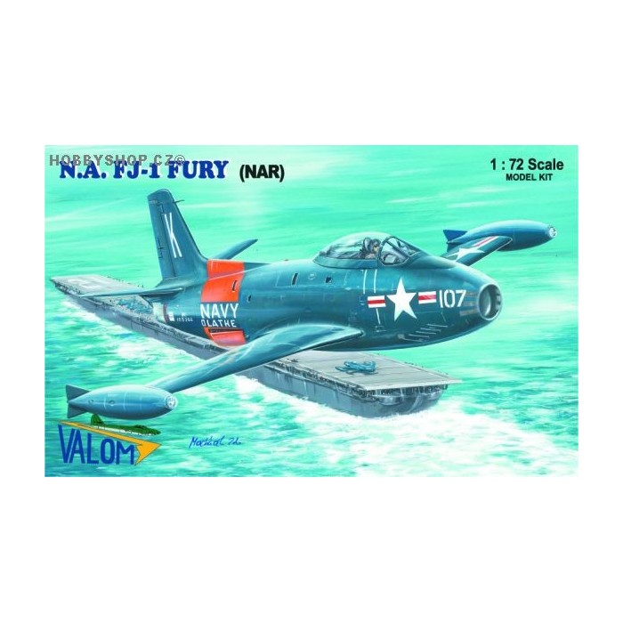 North American FJ-1 Fury NAR - 1/72 kit