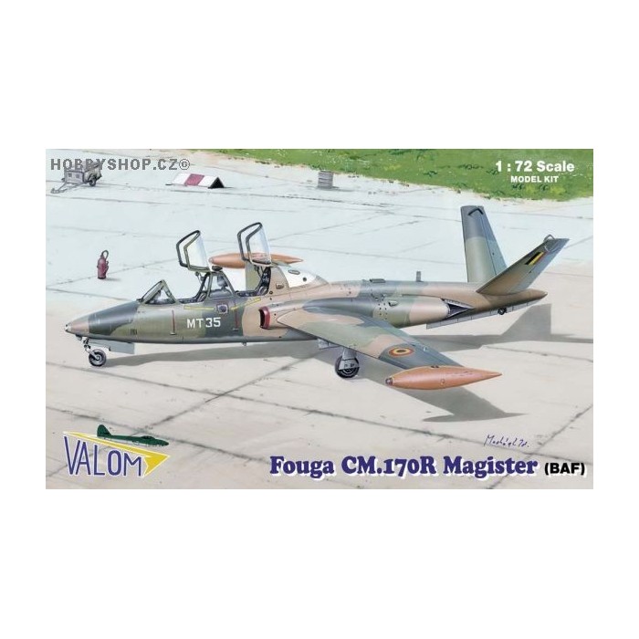 Fouga CM.170R Magister BAF - 1/72 kit