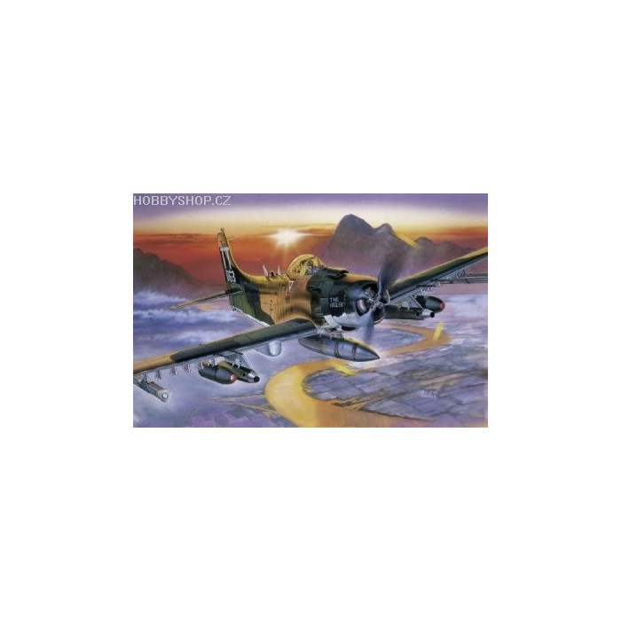A-1H Skyraider - 1/48 kit