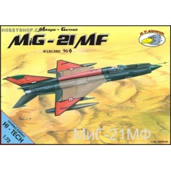 MiG-21 MF Hi-Tech (2x PE sets, big decals) - 1/72 kit