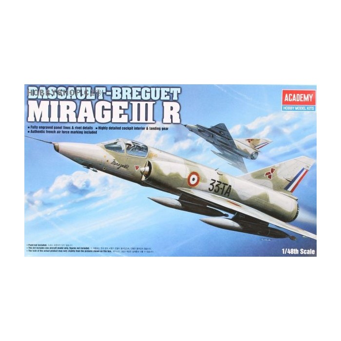 Mirage IIIR - 1/48 kit