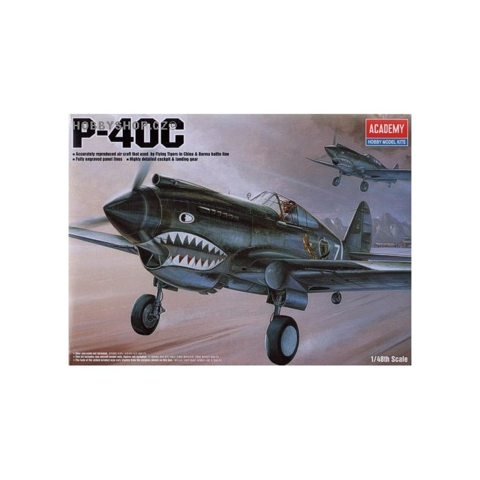 Curtiss P-40C Tomahawk - 1/48 kit