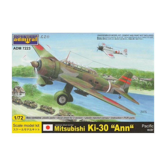 Mitsubishi Ki-30 Ann over Pacific - 1/72 kit