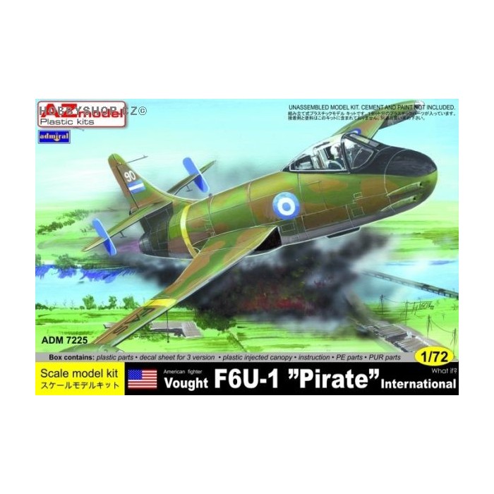 F6U-1 Pirate International - 1/72 kit