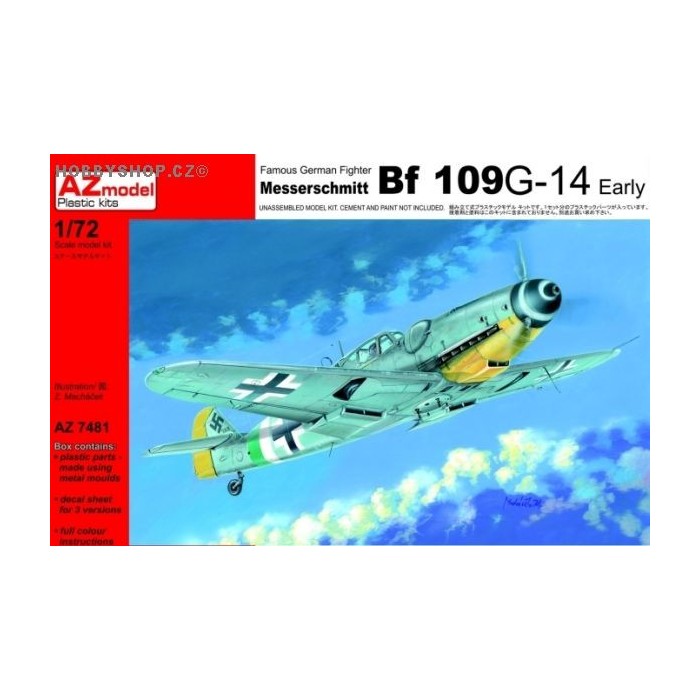 Bf 109G-14 Early - 1/72 kit