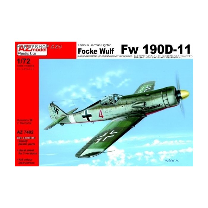 Focke Wulf Fw 190D-11 - 1/72 kit