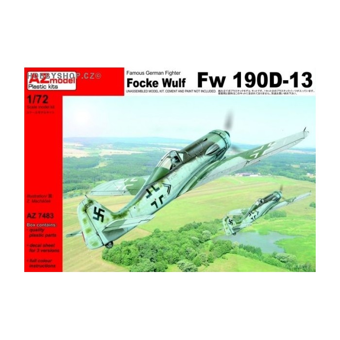 Focke Wulf Fw 190D-12 - 1/72 kit