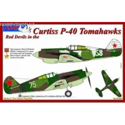 P-40B/C Tomahawk specialists detail set - 1/72 kit