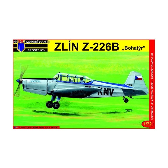 Zlin Z-226B Bohatýr - 1/72 kit