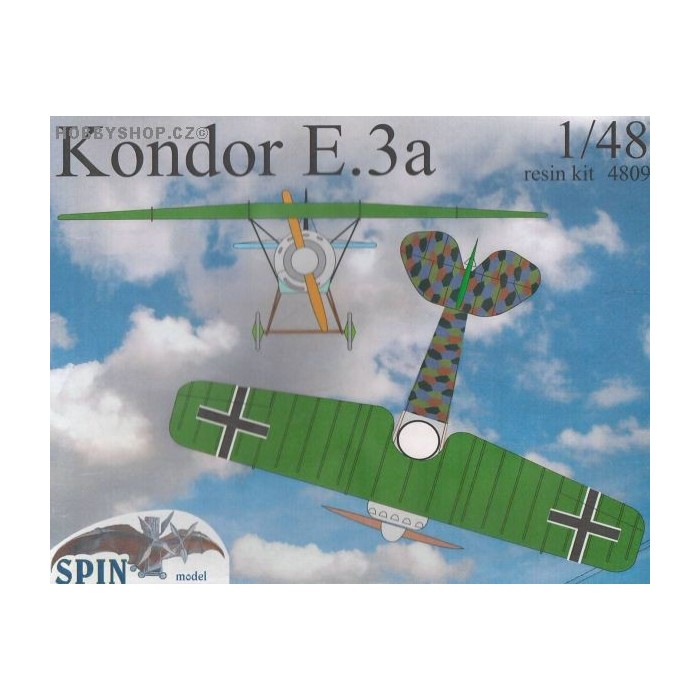 Kondor E.3a  - 1/48 resin kit