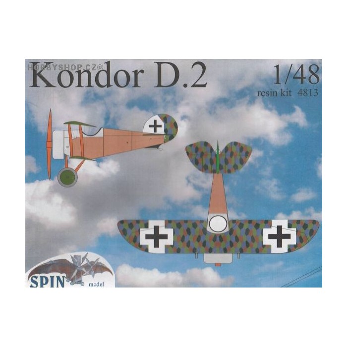 Kondor D.2  - 1/48 resin kit