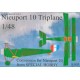 Nieuport 10 Triplane Conversion - 1/48 resin kit