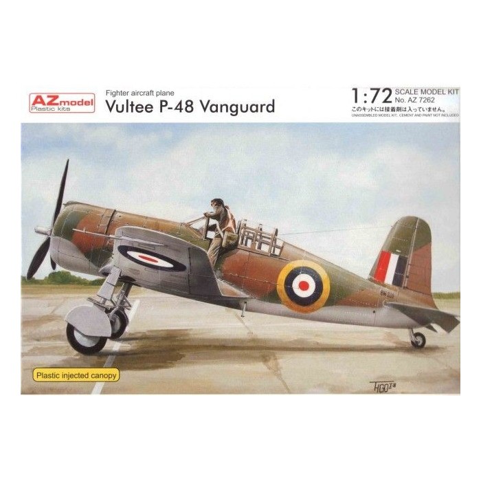 Vultee P-48 Vanguard - 1/72 kit