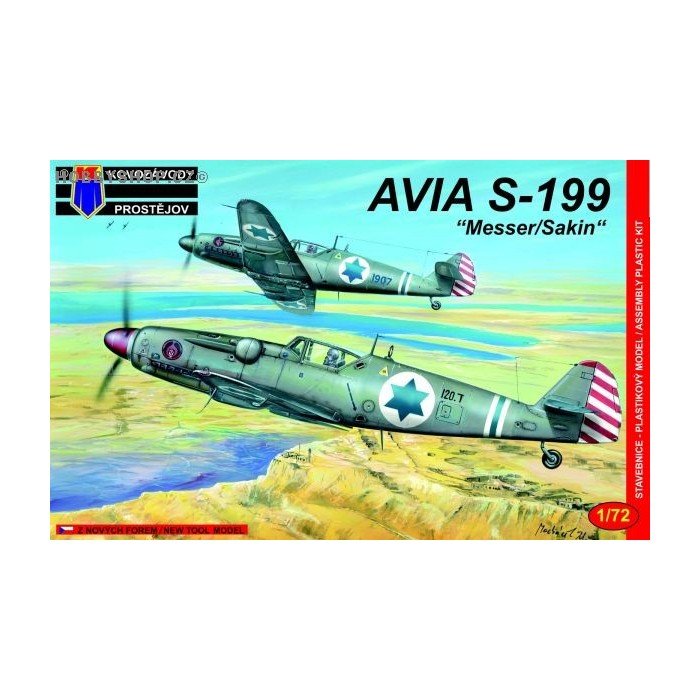 Avia S-199 Messer / Sakin - 1/72 kit