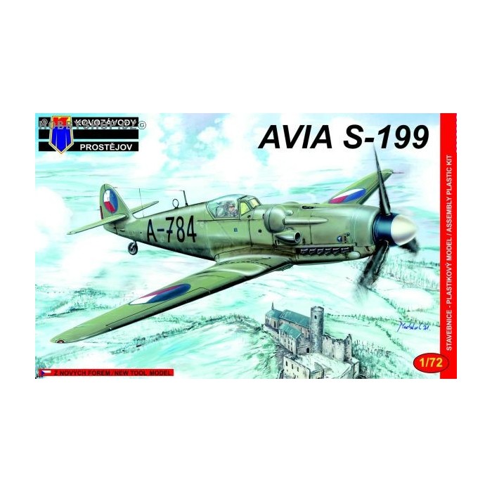 Avia S-199 Late Czechoslovakia - 1/72 kit