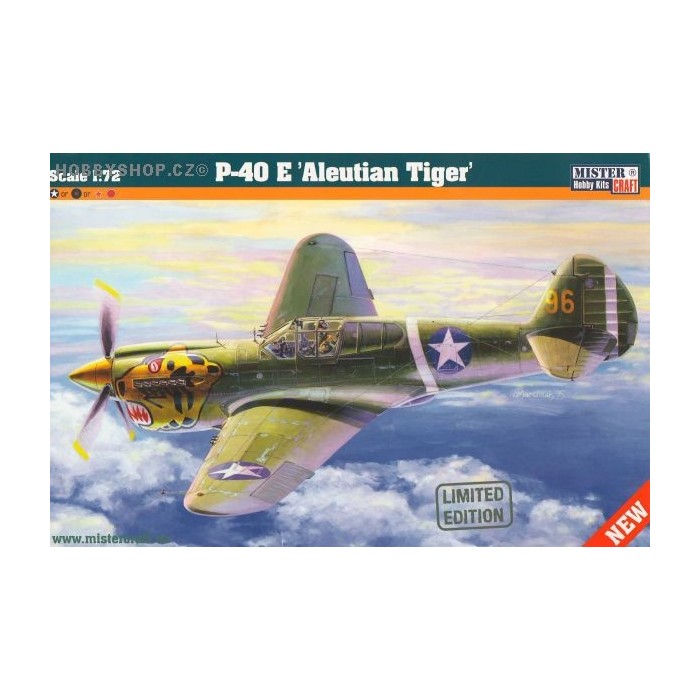 P-40E Aleutian Tiger - 1/72 kit
