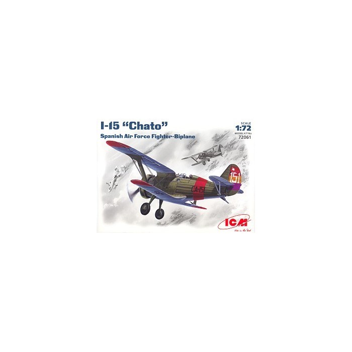 Polikarpov I-15 Spanish A.F. - 1/72 kit