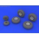 B-29 wheels - 1/48 update set