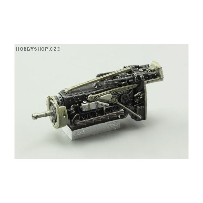 Bf 109G-6 engine and guns - 1/48 update set