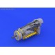 Bf 109G-6 engine and guns - 1/48 update set