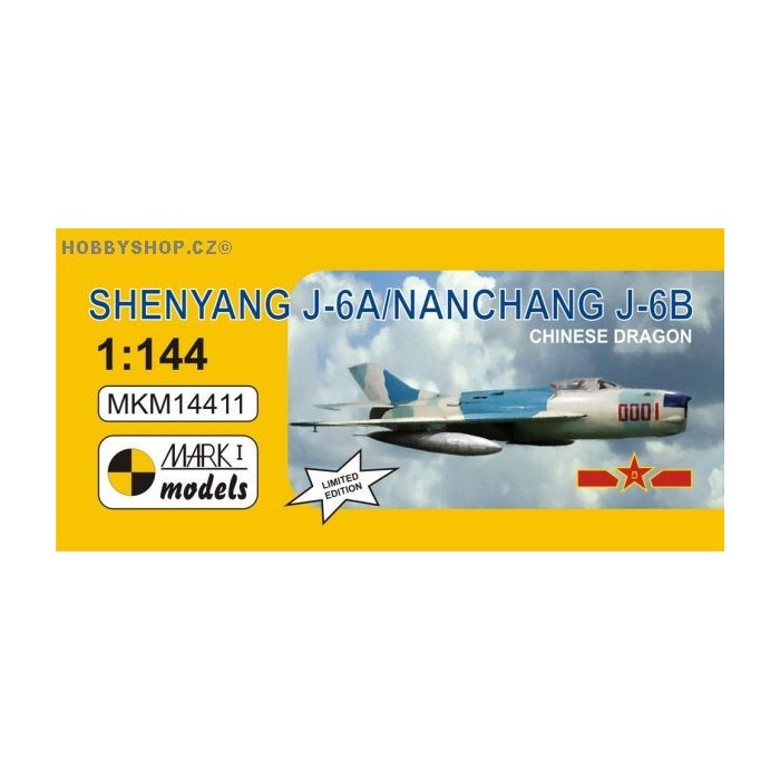 Shenyang J-6A / Nanchang J-6B Chinese Dragon - 1/144 kit