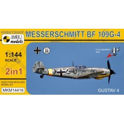 Messerschmitt Bf 109G-4 2in1 - 1/144 kit