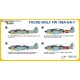 Focke-Wulf Fw 190A-6/A-7 2in1 - 1/144 kit