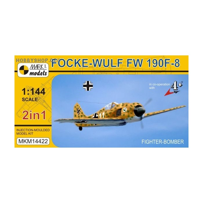 Focke-Wulf Fw 190F-8 2in1 - 1/144 kit