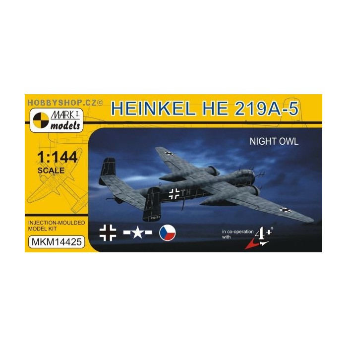 Heinkel He 219A-5 'Night Owl' - 1/144 kit