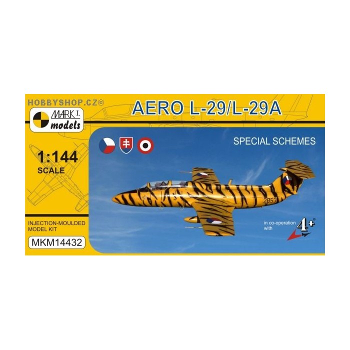 Aero L-29A Akrobat and Special Schemes - 1/144 kit