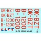 K-75 / Aero Ae-45 SNB - 1/72 decal