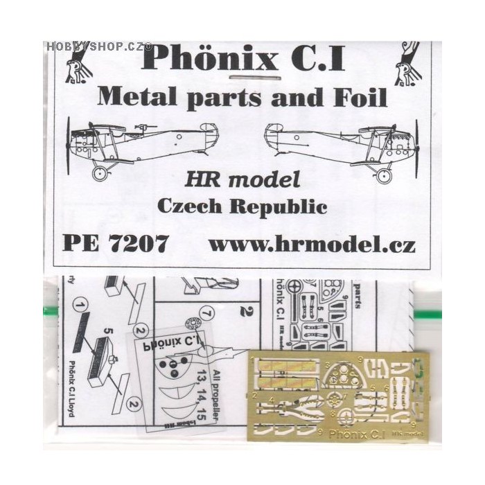 Phönix C.I - 1/72 PE set