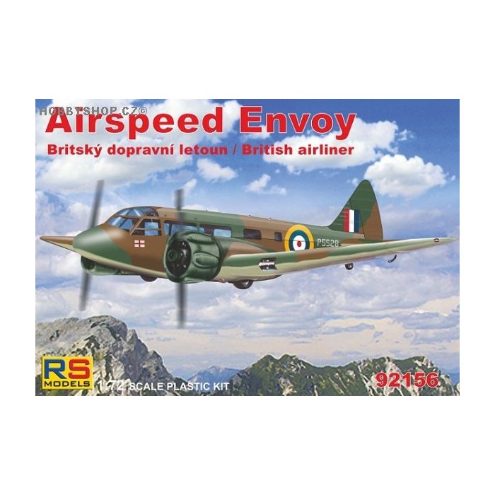Airspeed Envoy Cheetah engine - 1/72 kit