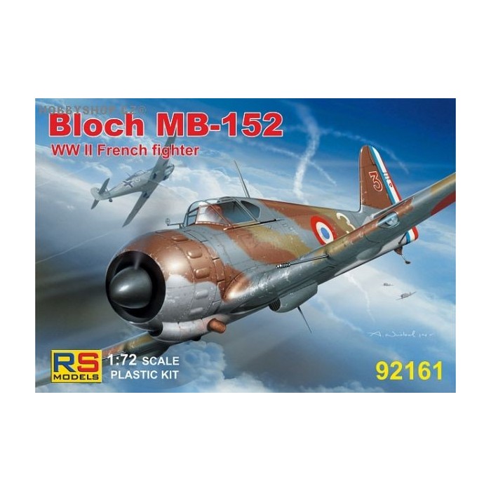 Bloch MB-152 'France 1940' - 1/72 kit