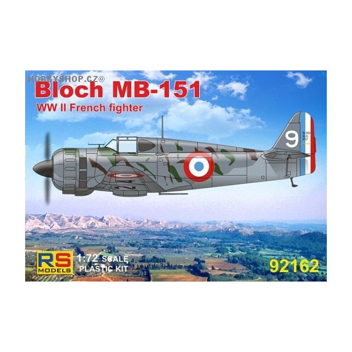 Bloch MB-151 - 1/72 kit
