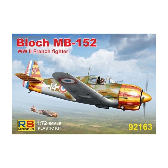 Bloch MB-152 'Vichy' - 1/72 kit