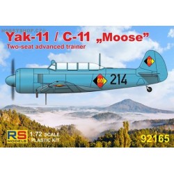 Yak-11 / C-11 "Moose" DDR, Austria, USSR - 1/72 kit