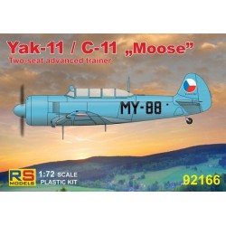 Yak-11 / C-11 "Moose" CZ, Poland, Mali, Hungary - 1/72 kit