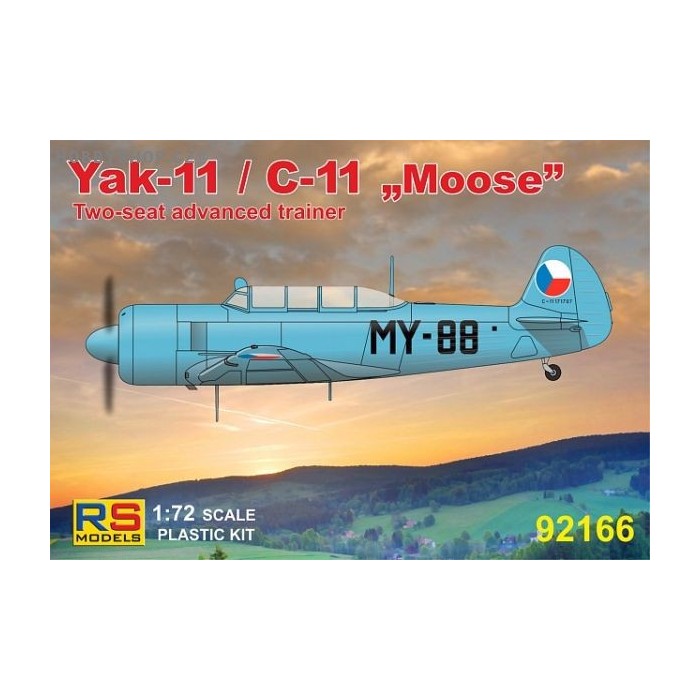 Yak-11 / C-11 "Moose" CZ, Poland, Mali, Hungary - 1/72 kit