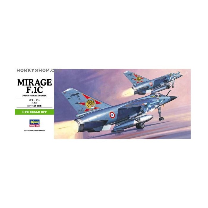 Mirage F.1C - 1/72 kit