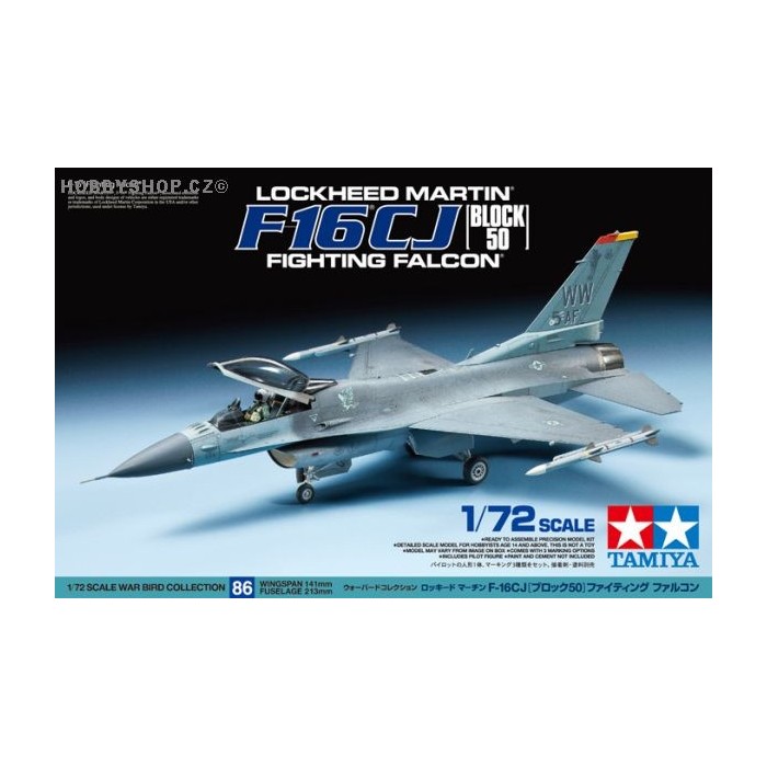 F-16CJ Fightning Falcon - 1/72 kit