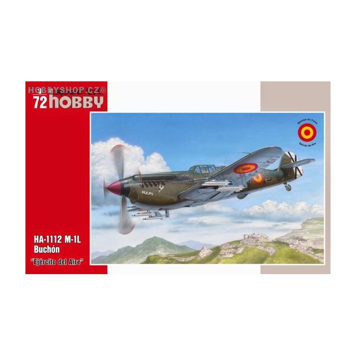 HA-1112 M-1L Buchón Ejercito del Aire - 1/72 kit