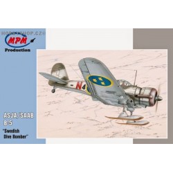 ASJA / SAAB B-5 Swedish Dive Bomber - 1/72 kit