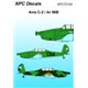 Avia C-2 / Arado Ar 96B  - 1/72 decal