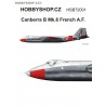Canberra B Mk.6 Armée de l'Air  - 1/72 decal