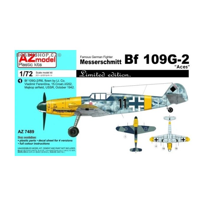 Bf 109G-2 Aces - 1/72 kit