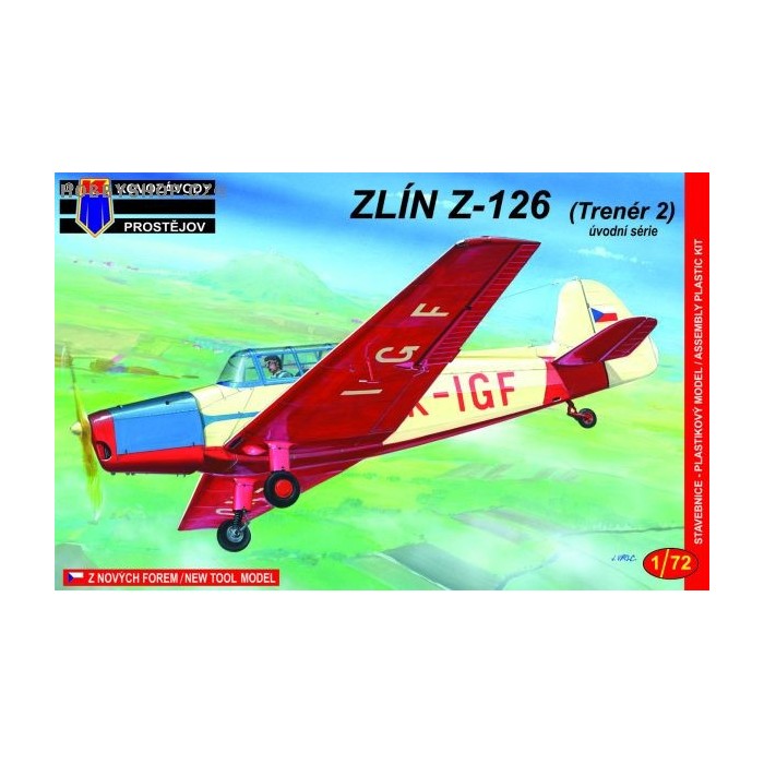 Zlin Z-126 early - 1/72 kit
